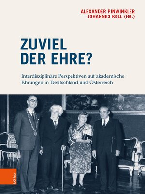 cover image of Zuviel der Ehre?